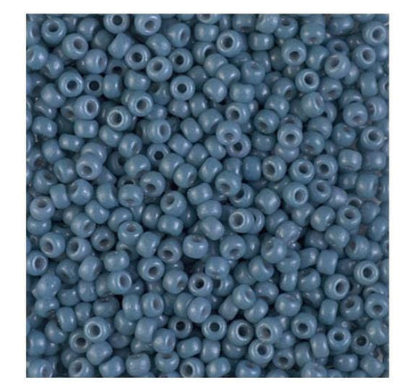 8/0 Duracoat Dyed Miyuki Seed Bead Opaque Bayberry, 4482