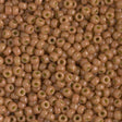 8/0 Duracoat Dyed Miyuki Seed Bead, Opaque Cedar, 4457