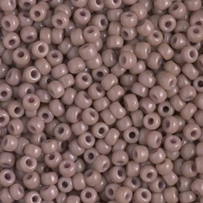 8/0 Duracoat Dyed Miyuki Seed Bead, Opaque Beige, 4455