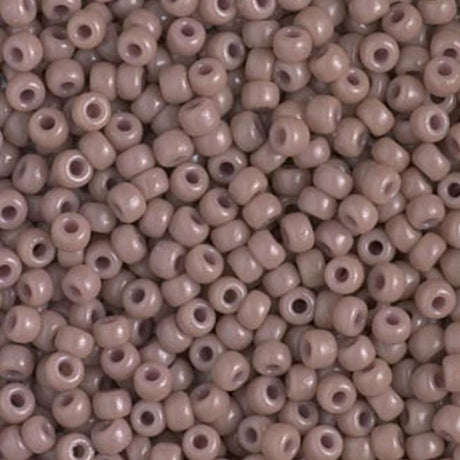 8/0 Duracoat Dyed Miyuki Seed Bead, Opaque Beige, 4455