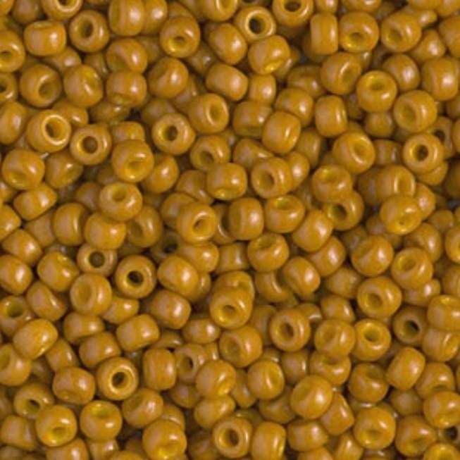 8/0 Duracoat Dyed Miyuki Seed Bead, Opaque Hawthorne, 4456