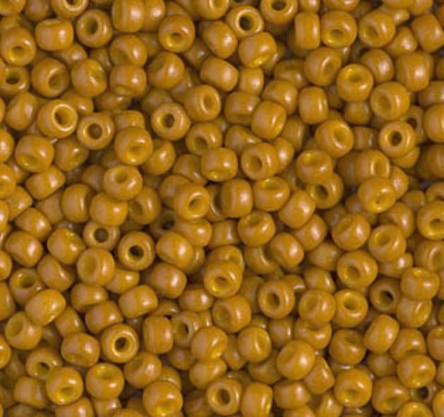 8/0 Duracoat Dyed Miyuki Seed Bead, Opaque Hawthorne, 4456