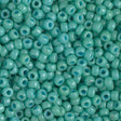 8/0 Duracoat Dyed Miyuki Seed Bead, Opaque Sea Opal, 4475