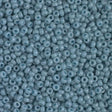 11/0 Duracoat Dyed Miyuki Seed Bead, Opaque Moody Blue, 4479