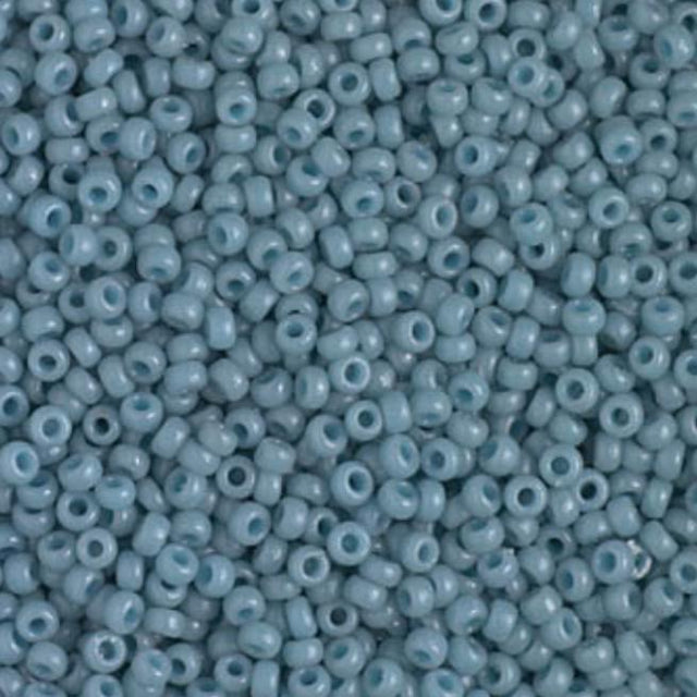 11/0 Duracoat Dyed Miyuki Seed Bead, Opaque Moody Blue, 4479