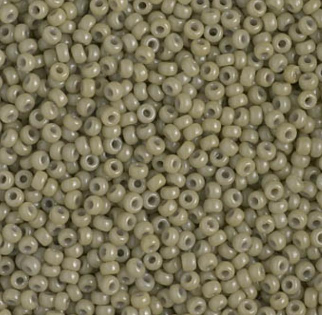 11/0 Duracoat Dyed Miyuki Seed Bead, Opaque Cactus, 4474