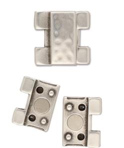 Cymbal Despotiko ll Tila Magnetic Clasp, 014805 Choose a Color and Quantity, 1 piece