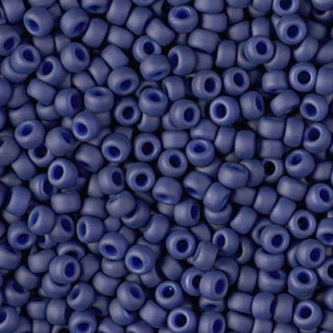 8-1253 Matte Metallic Royal Blue, Miyuki Seed Bead