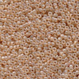 Translucent Jasmine Miyuki round seed bead  in color  2370 size 11.