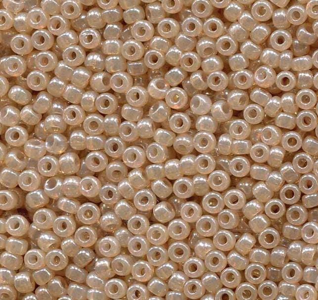 8-2370 Translucent Jasmine, Miyuki Seed Bead 8/0