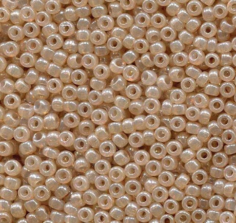 8-2370 Translucent Jasmine, Miyuki Seed Bead 8/0