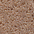 Translucent Peony Miyuki round seed bead in color 2371 size 8.