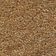Translucent Spice Miyuki round seed bead in color 2372 size 15.