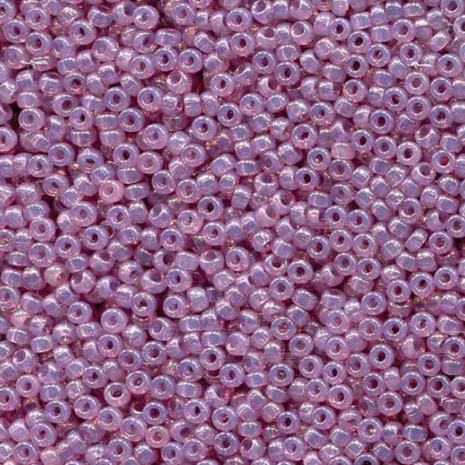 Translucent Thistle Miyuki round seed bead in color 2373 size 11.