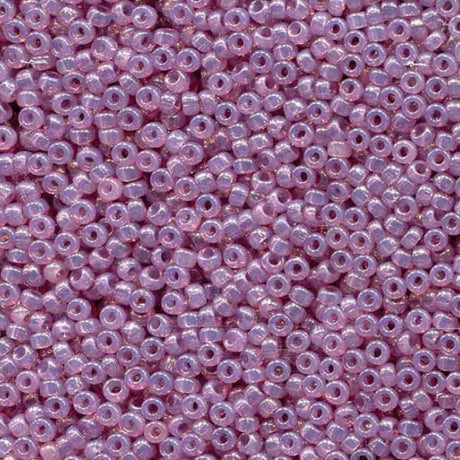 Translucent Thistle Miyuki round seed bead in color 2373 size 11.