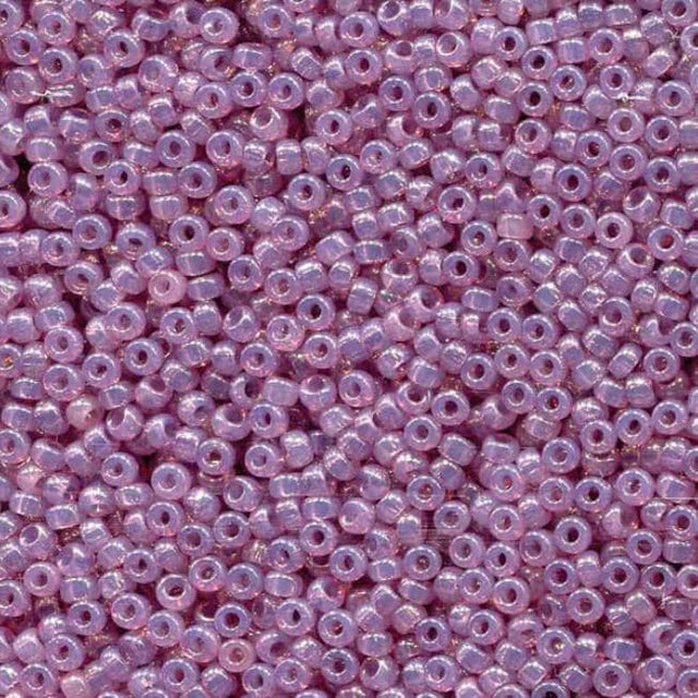 Translucent Thistle Miyuki round seed bead in color 2373 size 11.