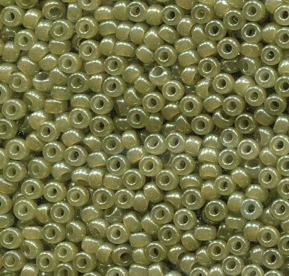 8-2374 Translucent Celery, Miyuki Seed Bead 8/0