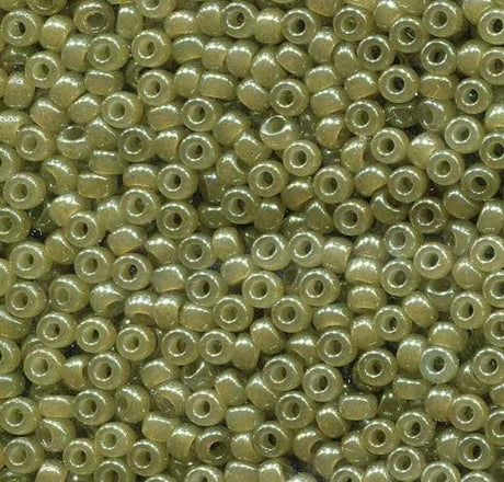 8-2374 Translucent Celery, Miyuki Seed Bead 8/0