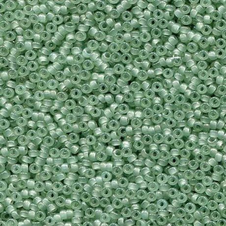 15-2375 Translucent Sage, Miyuki Seed Bead 15/0