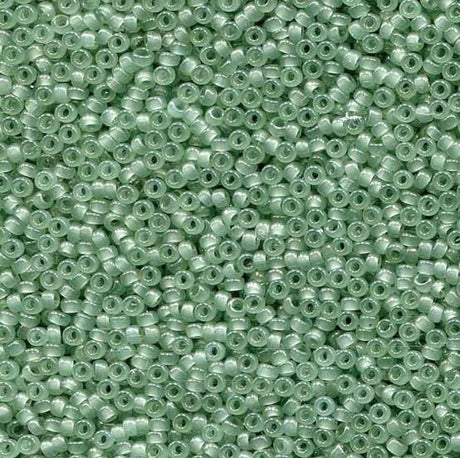 15-2375 Translucent Sage, Miyuki Seed Bead 15/0