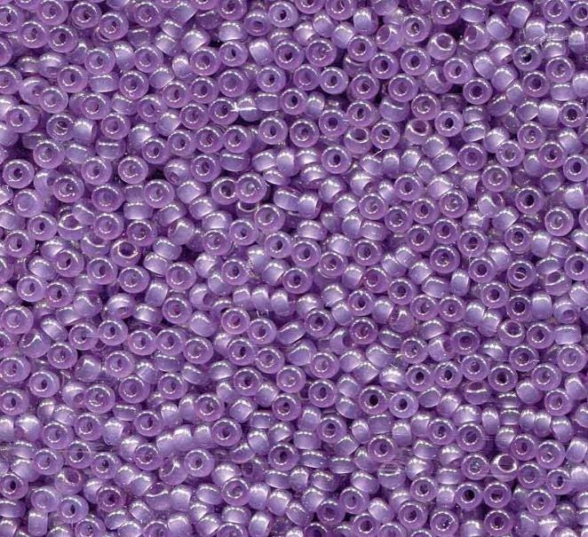 11/0, 8/0, 15/0 Lavendar Translucent, Miyuki Glass Seed Bead, 2377 - Choose a size and quantity