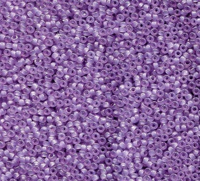 15-2377 Translucent Lavendar, Miyuki Seed Bead 15/0