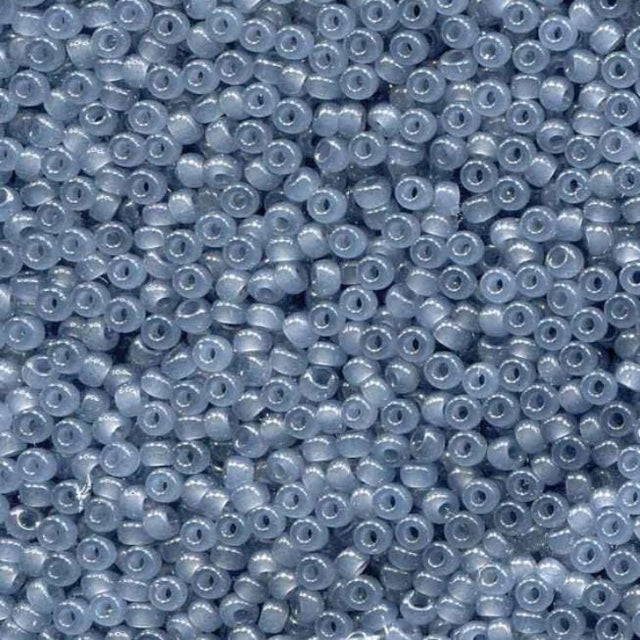 Translucent Slate Miyuki round seed bead in color 2378 size 11.