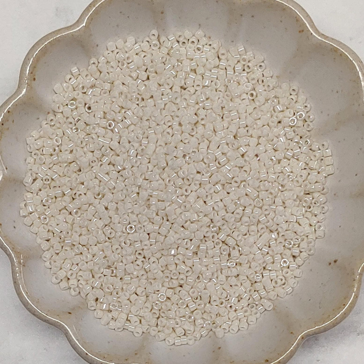 Miyuki 11/0 Delica DB0211 Alabaster Luster-5 Grams