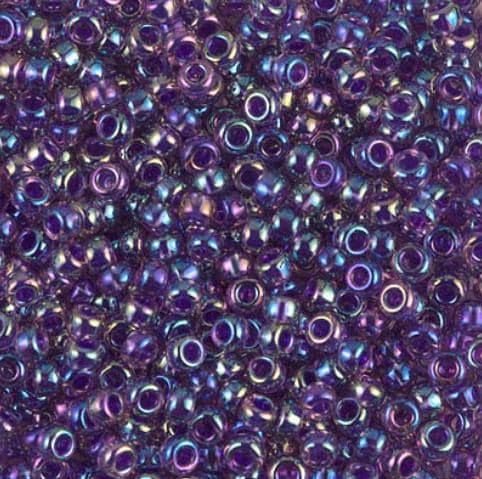 8-356 Purple Line Amethyst AB, Miyuki Seed Bead 8/0