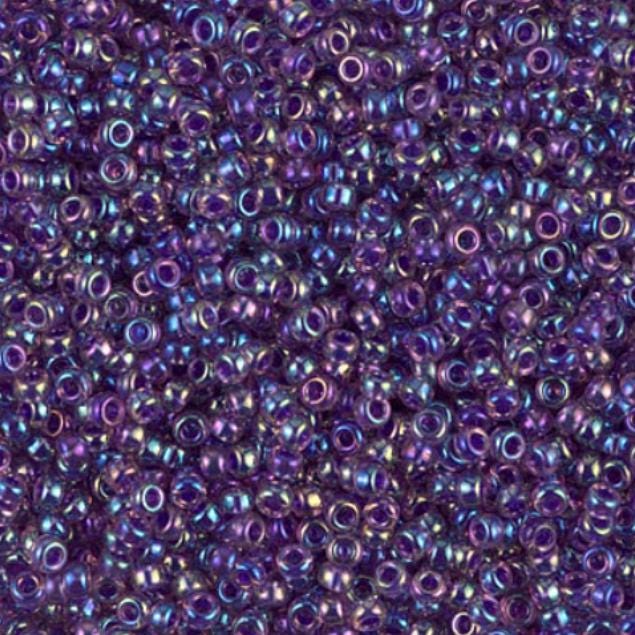 11-356 Purple Line Amethyst AB, Miyuki Seed Bead 11/0
