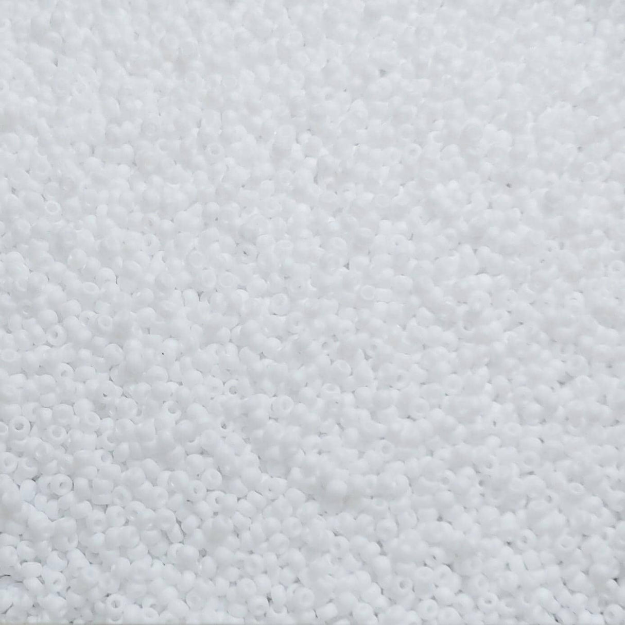 11-402FR Opaque Matte White AB, Miyuki Seed Bead 11/0