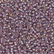 11-1010 Silverlined Smoky Amethyst AB, Miyuki Seed Bead 11/0