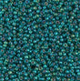 11-1017 Silverlined Emerald AB, Miyuki Seed Bead 11/0