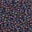 8-1013 Silverlined Dark Smoky Amethyst AB, Miyuki Seed Bead 8/0