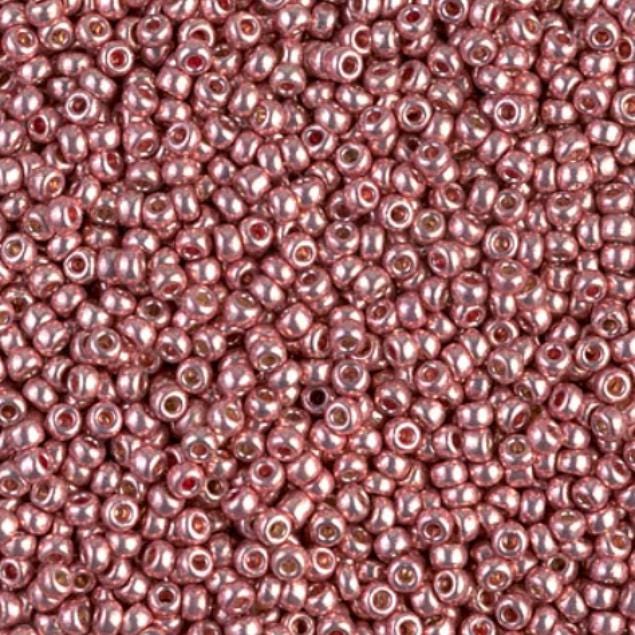 11-4209 Duracoat Galvanized Dark Coral, Miyuki Seed Bead, 11/0