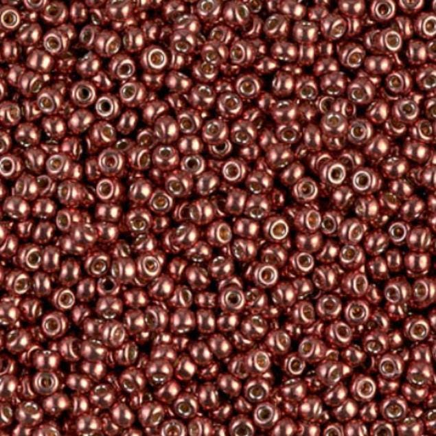 11-4212 Duracoat Galvanized Dark Berry Cranberry Miyuki Seed Beads, 11/0