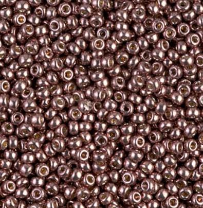 11-4213 Duracoat Galvanized Dark Mauve, Miyuki Seed Beads, 11/0