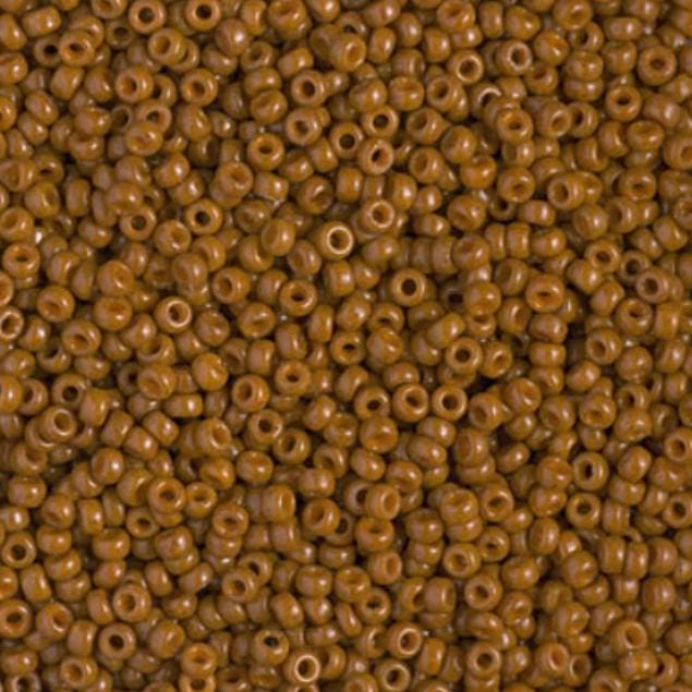 11-4459 Duracoat Dyed Opaque Sienna, Miyuki Seed Bead 11/0