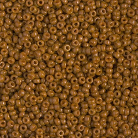 11-4459 Duracoat Dyed Opaque Sienna, Miyuki Seed Bead 11/0