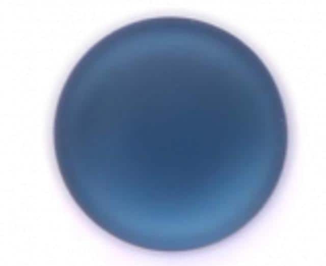 Lunasoft Lucite Cabochon Round Montana, 24mm quantity 1