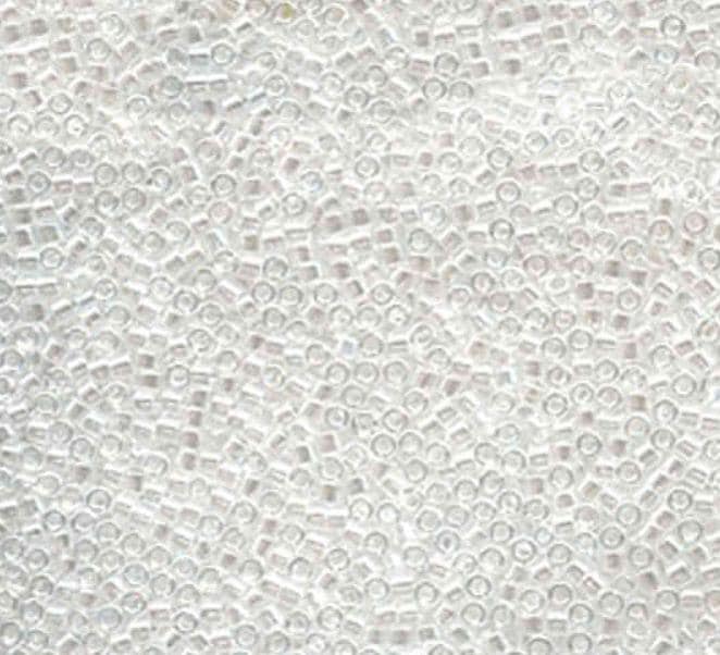 DB0050 11/0 Crystal Luster Miyuki Delica