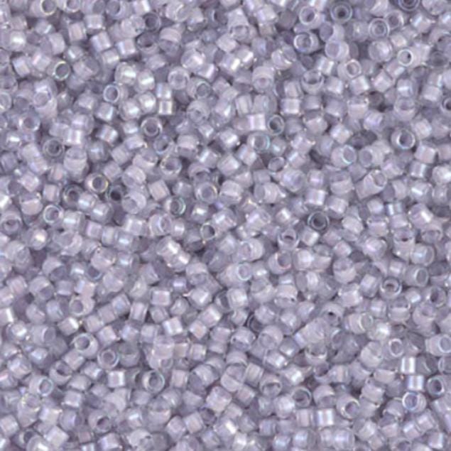 Pale Violet Lined Crystal Luster Miyuki Delica 11/0 DB0080