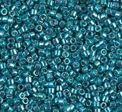 DB0427 11/0 Galvanized Dark Aqua Miyuki Delica