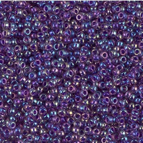 11-356 Purple Line Amethyst AB, Miyuki Seed Bead 11/0