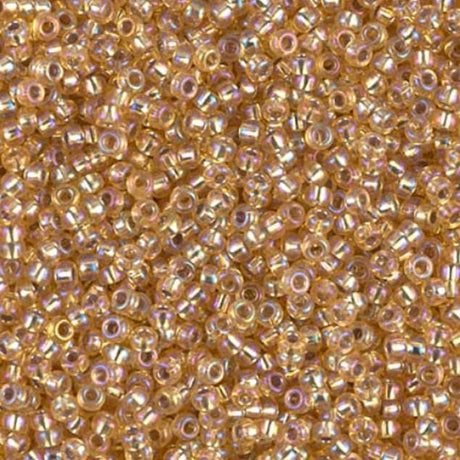 11-1003 Silverlined Gold AB, Miyuki Seed Bead