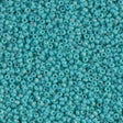 15-412FR Matte Opaque Turquoise Green AB, Miyuki Glass Seed Bead