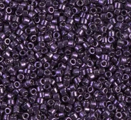 DB0464 11/0 Galvanized Eggplant Miyuki Delica