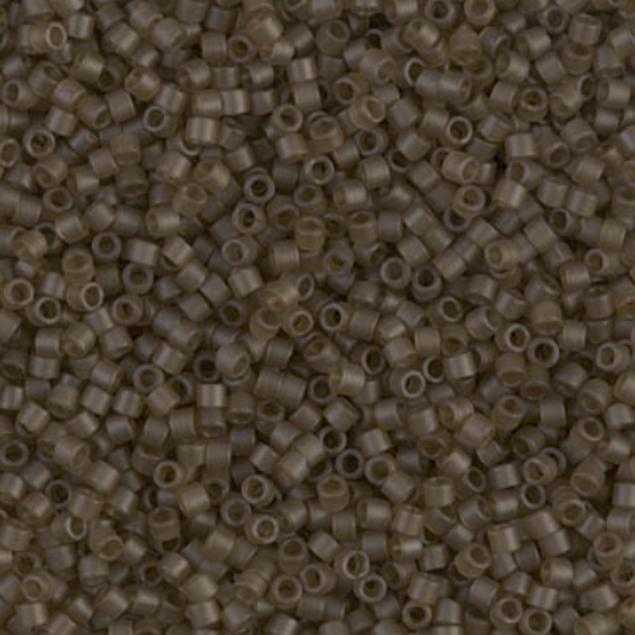 Matte Transparent Smoky Quartz Luster Miyuki Delica DB0384 11/0