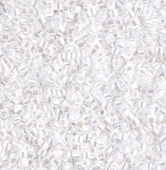 White Pearl Ceylon Miyuki Delica DB0201 11/0