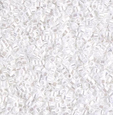 White Pearl Ceylon Miyuki Delica DB0201 11/0
